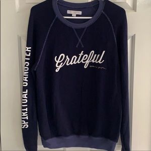 Spiritual Gangster Gratitude Crew Pullover